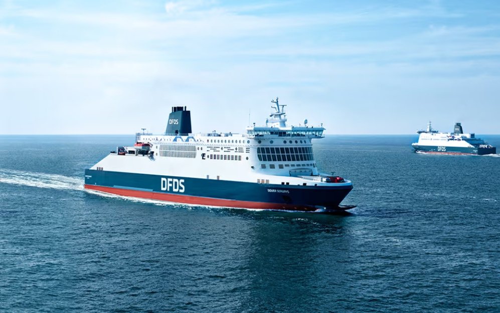 DFDS Ferry Ship
